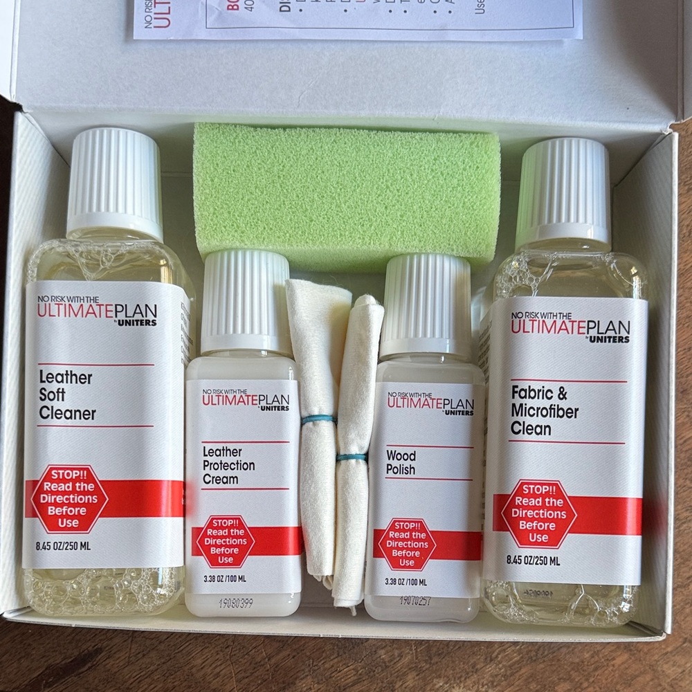 Ultimate Plan Leather and Fabric Care Kit